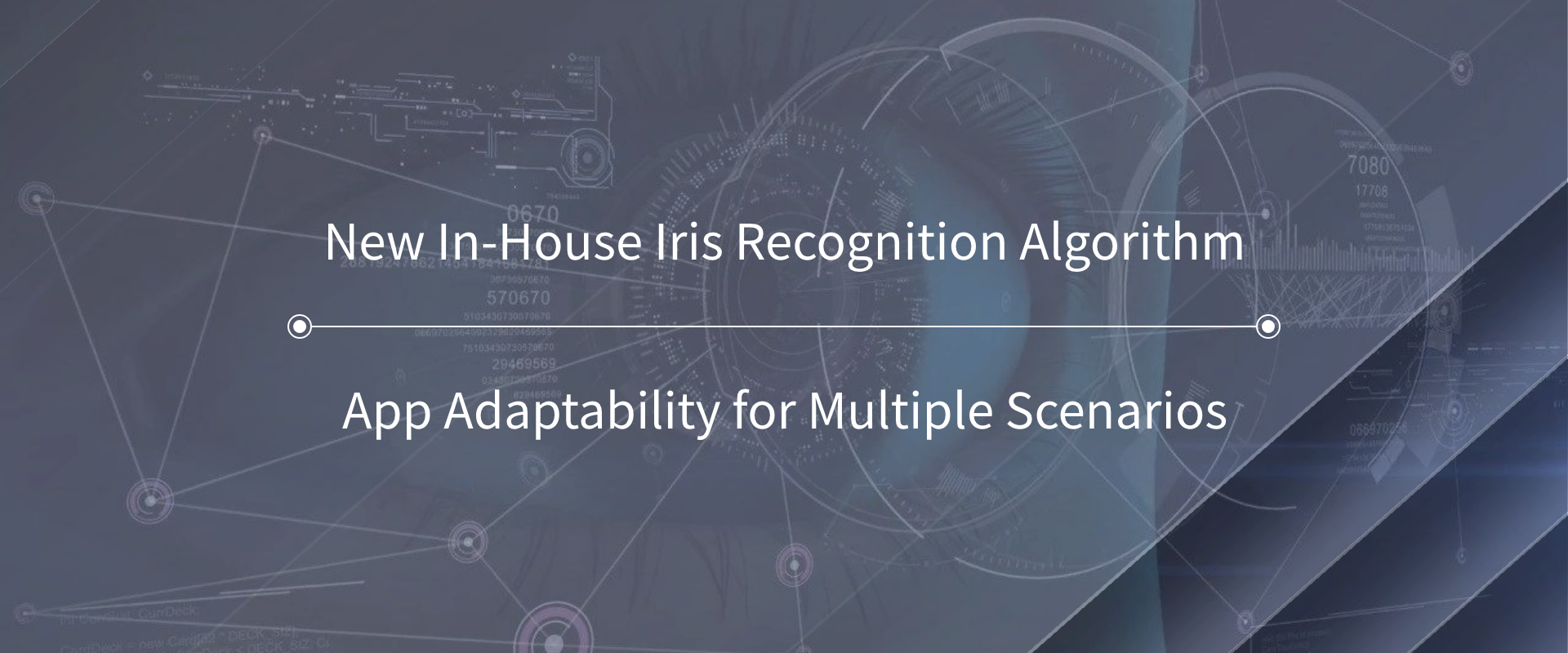 Full-stack iris recognition product solution